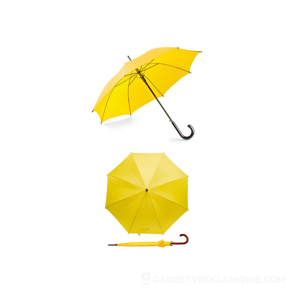 Parasol STICK - żółty