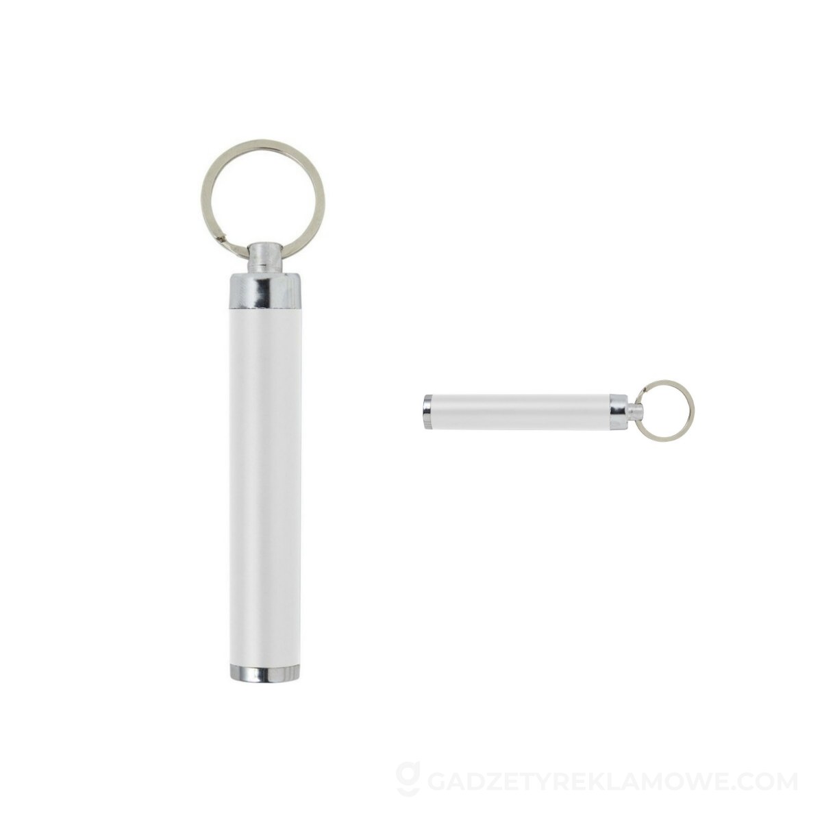 Brelok do kluczy, lampka LED - biała