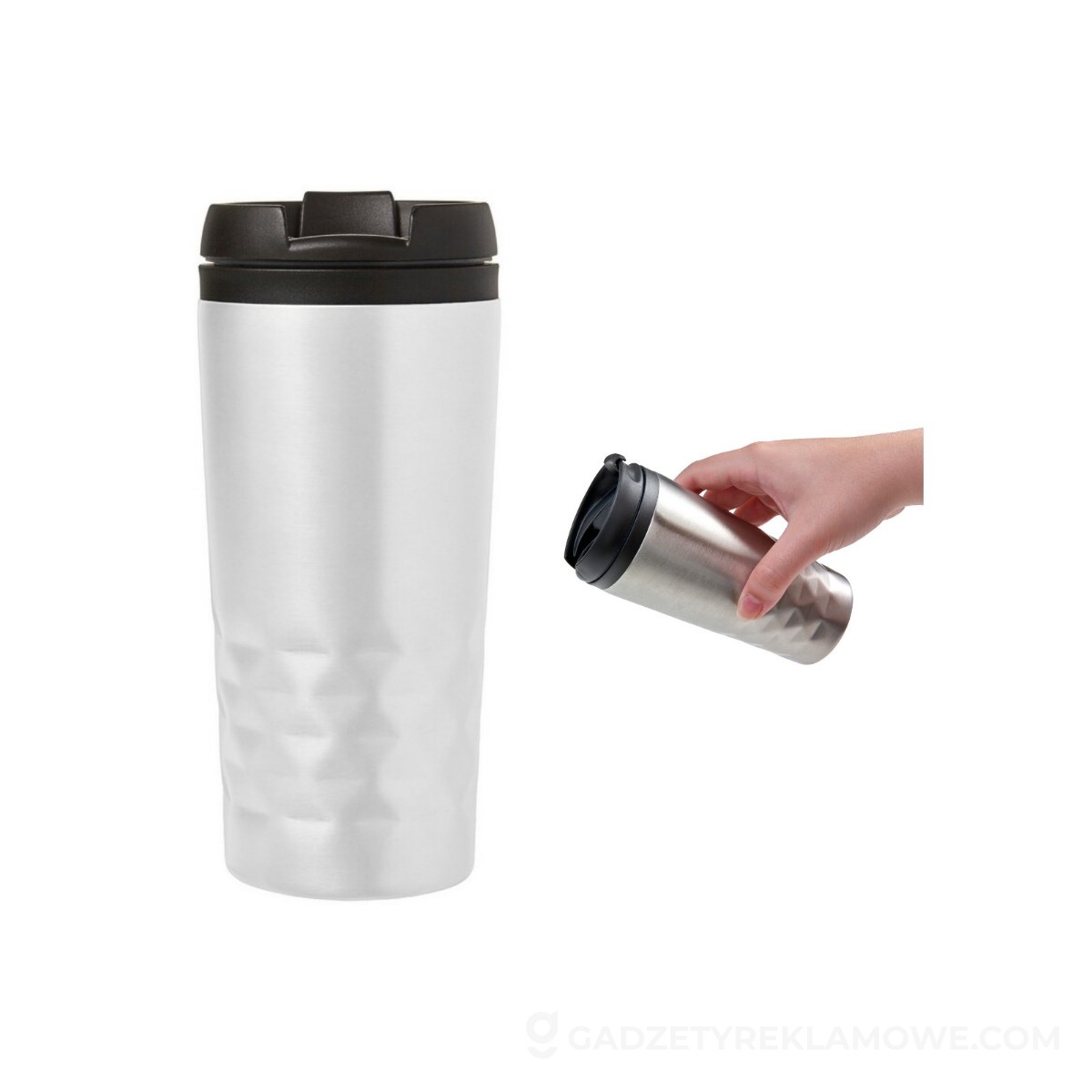 Kubek termiczny 300 ml - biały