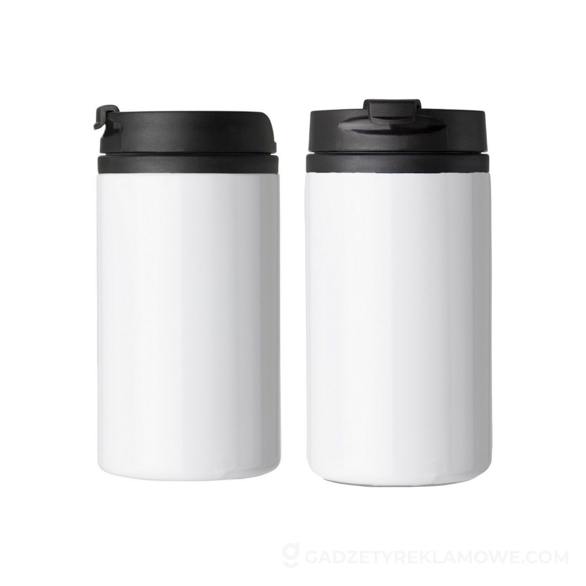 Kubek termiczny 300 ml z wnętrzem z PP - biały