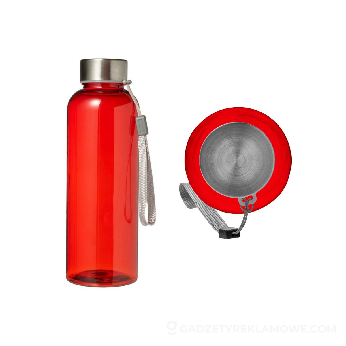 Butelka sportowa 500 ml - czerwona