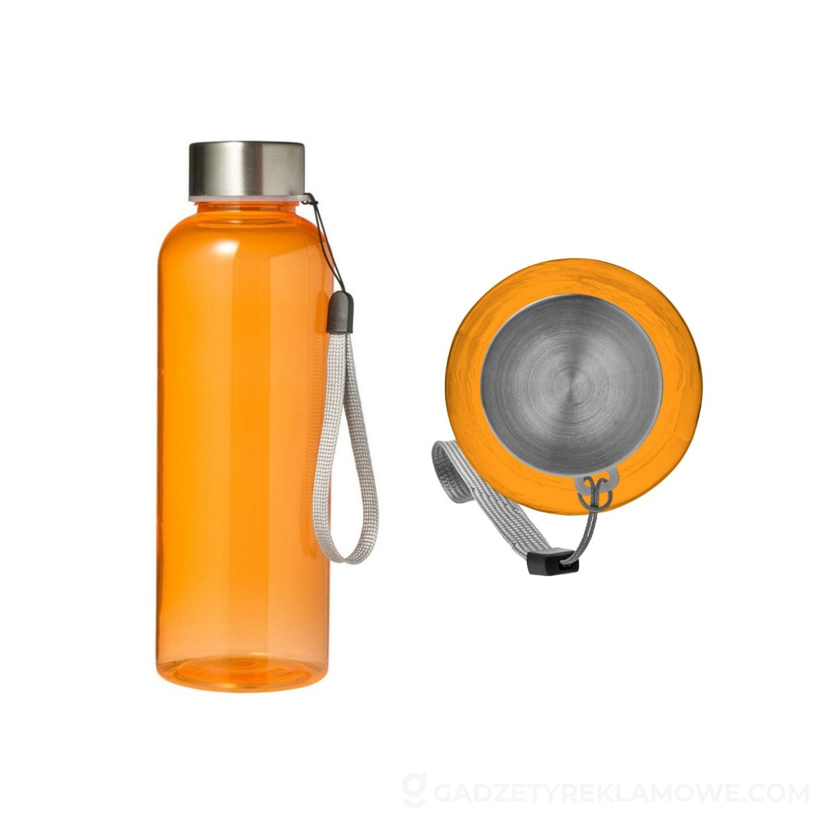 Butelka sportowa 500 ml - pomarańczowa