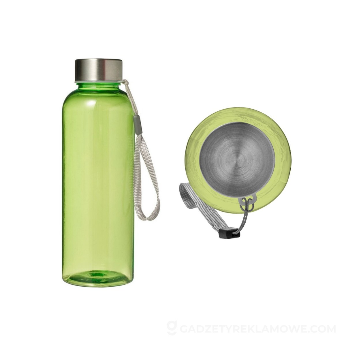 Butelka sportowa 500 ml - limonkowa
