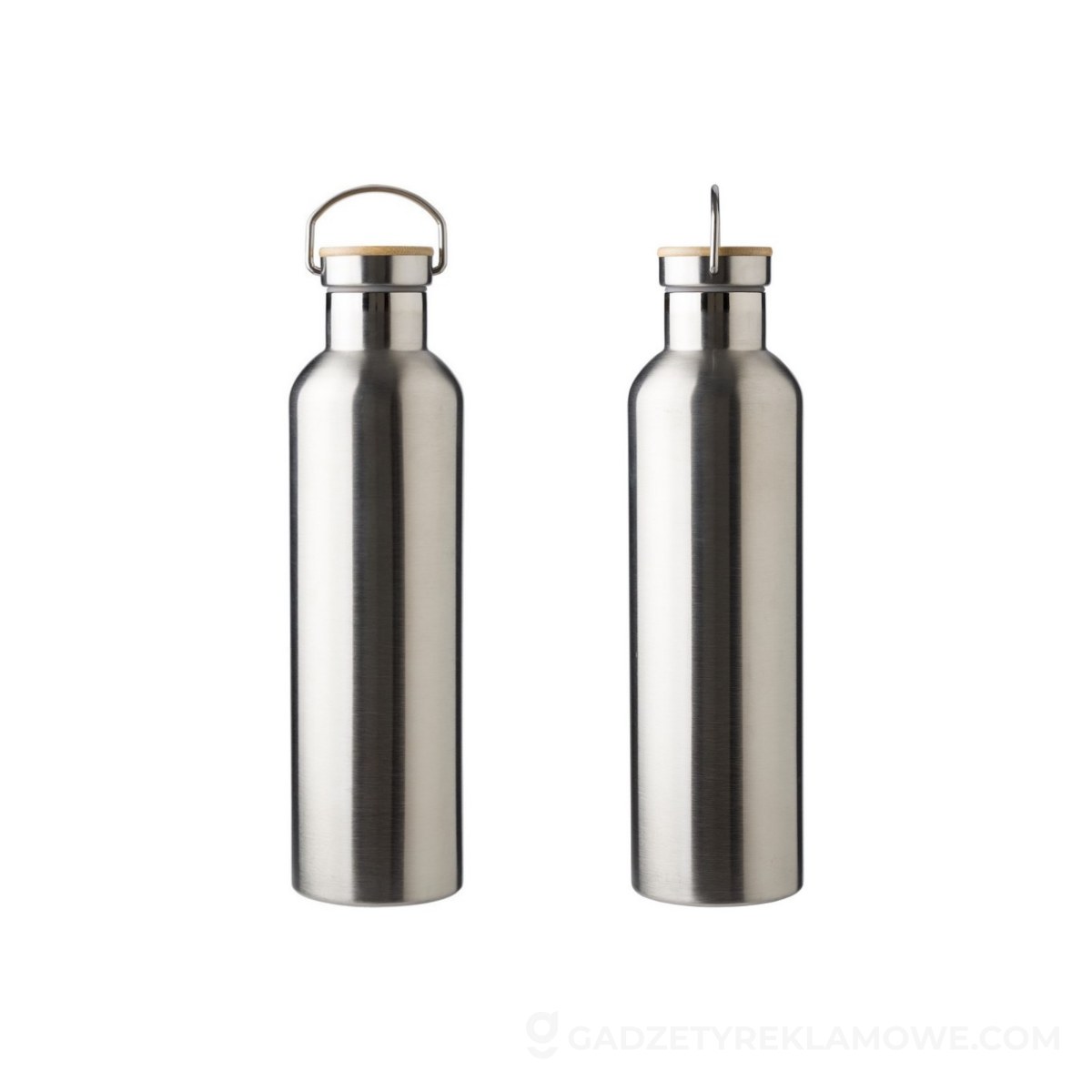 Butelka termiczna 1000 ml - srebrna