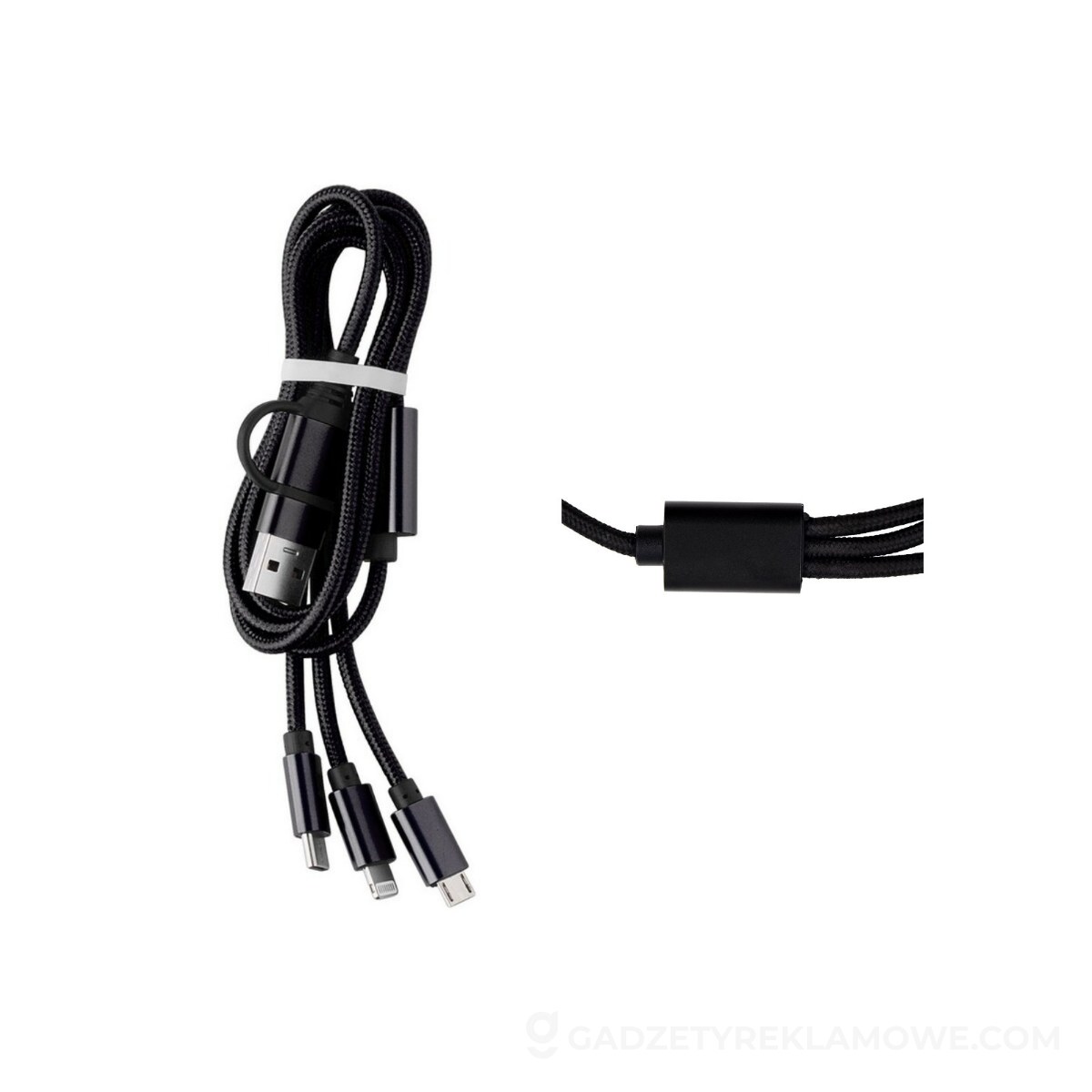 Kabel do ładowania - czarny