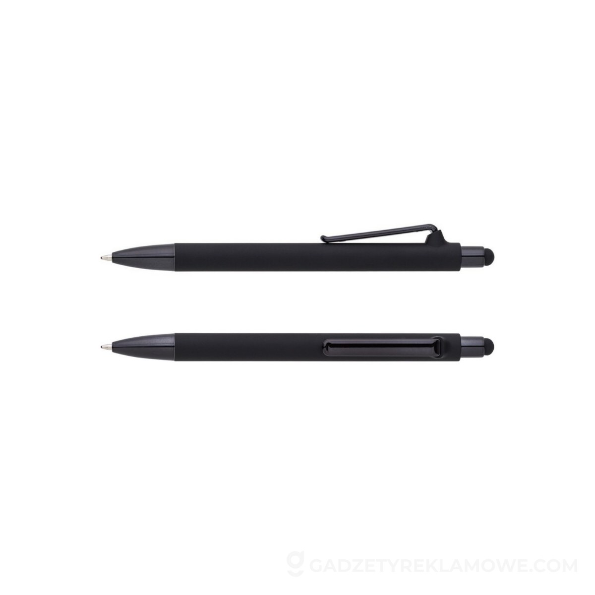 Długopis, touch pen - czarny