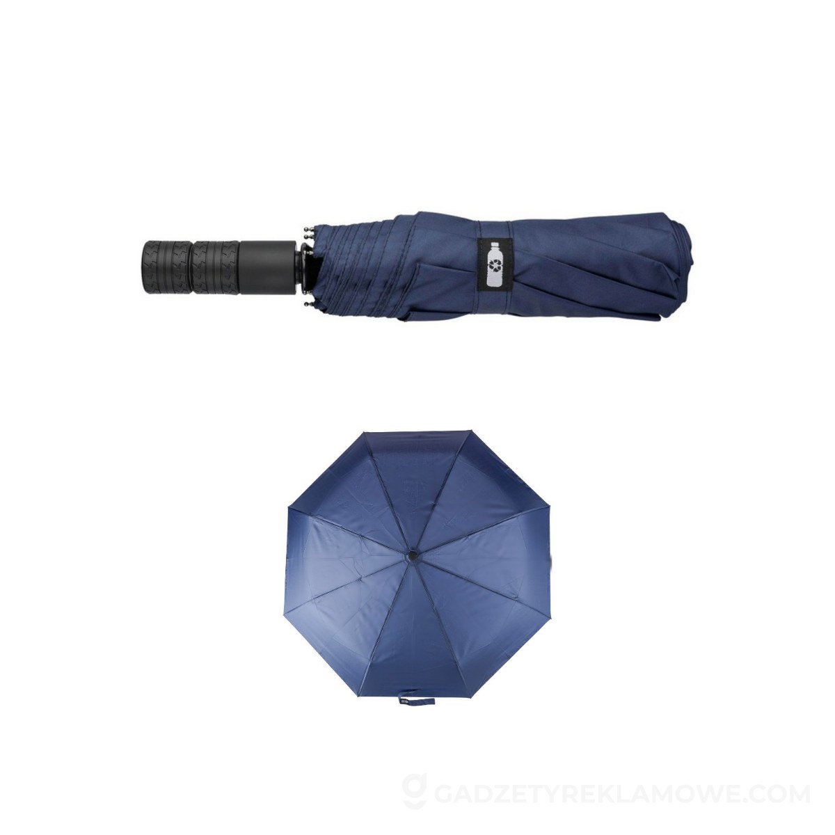 Parasol automatyczny RPET - granatowy