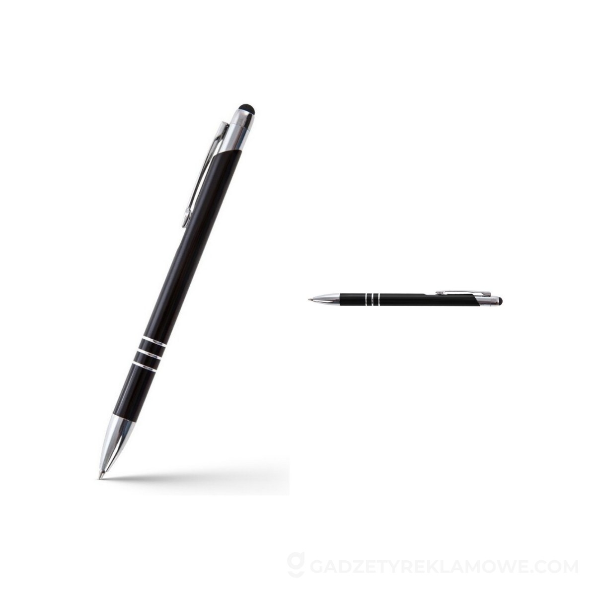 Długopis, touch pen | Zachary - czarny
