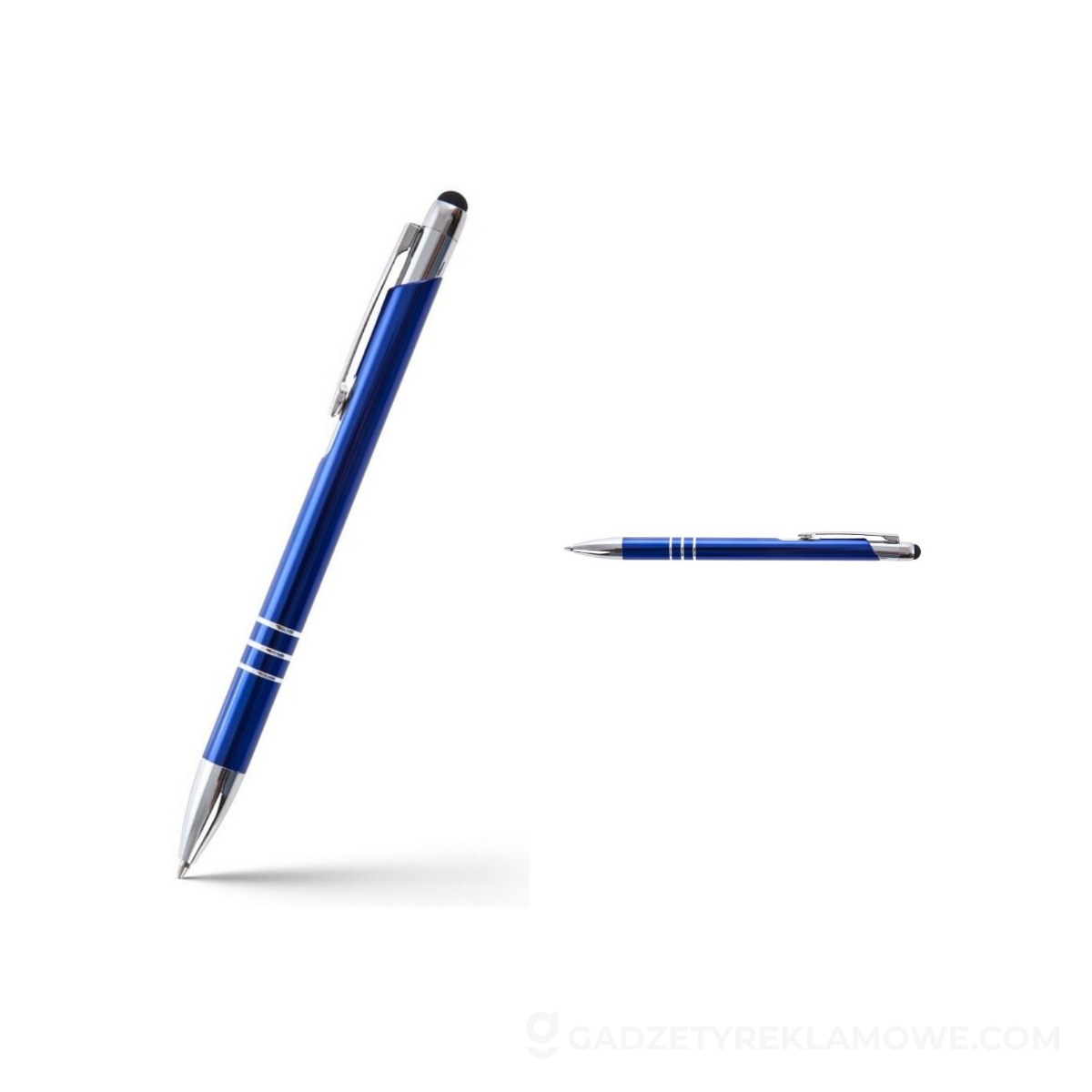 Długopis, touch pen | Zachary - granatowy