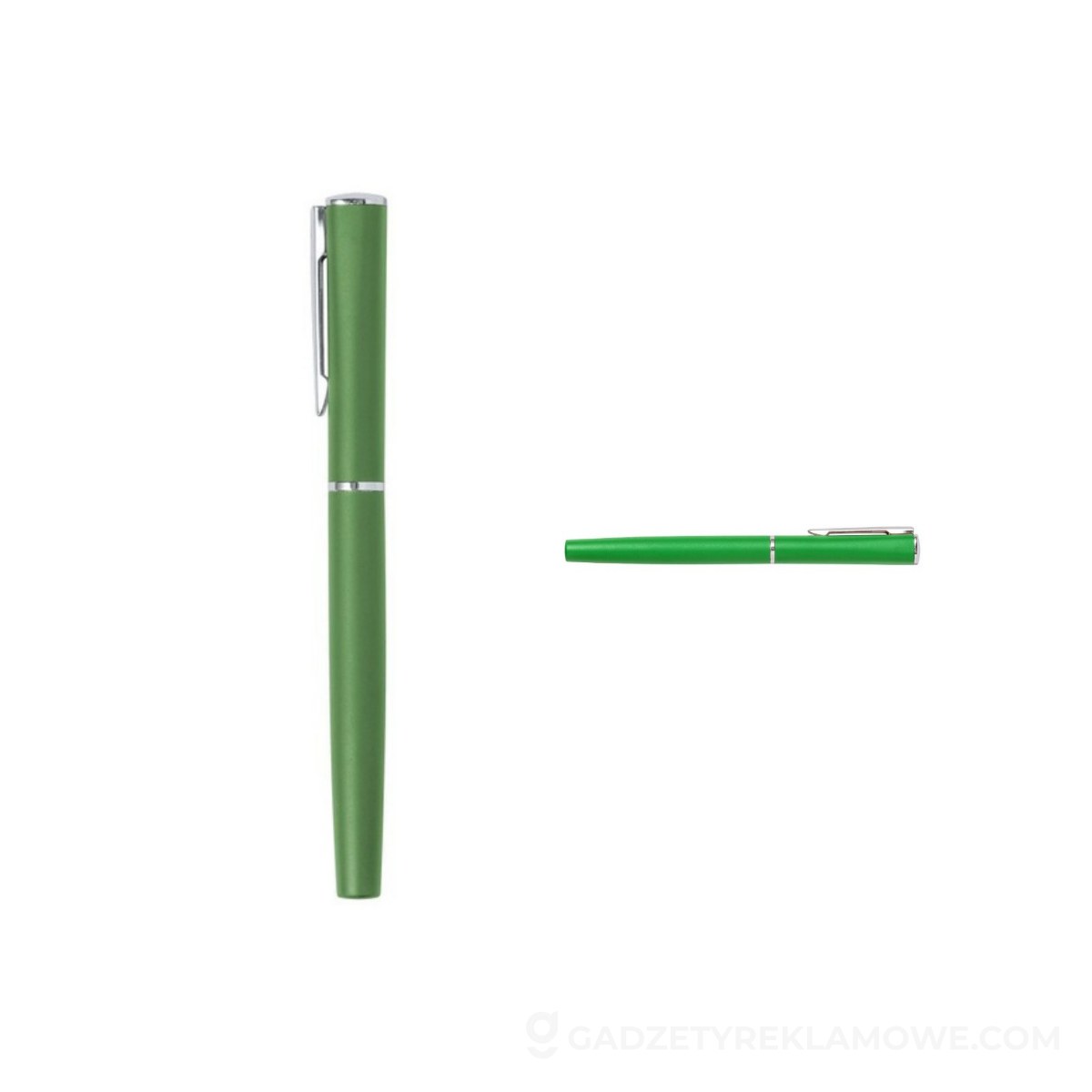 Pióro kulkowe z zatyczką - zielone