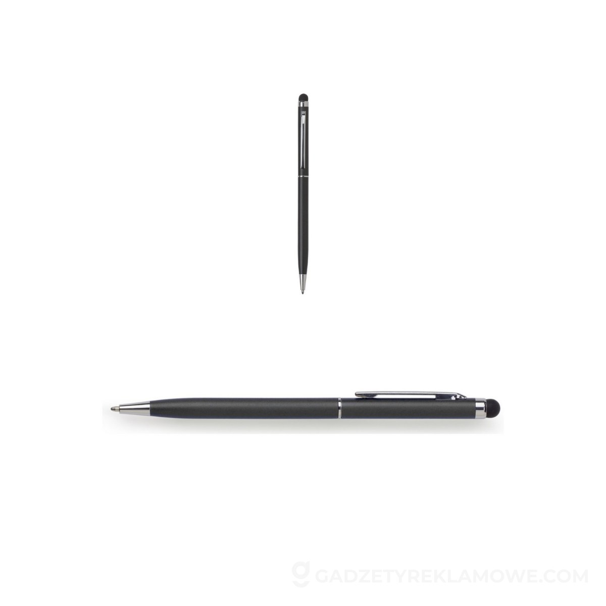 Długopis, touch pen - czarny