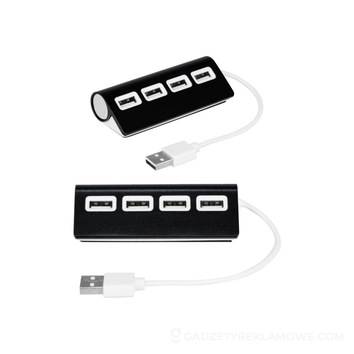 Hub USB 2.0 | Fletcher - czarny