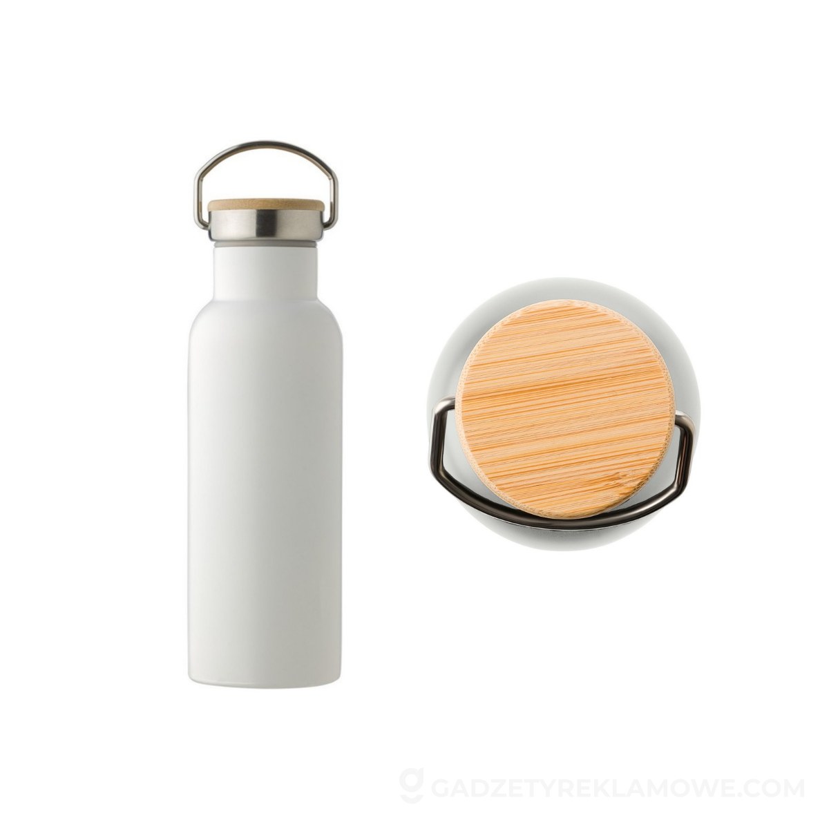 Butelka termiczna 500 ml - biała
