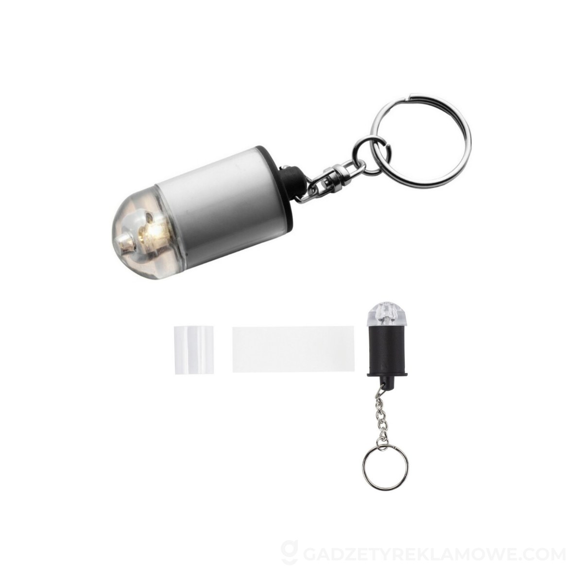 AXP-V4973-00-wariantu-watermark Brelok do kluczy z lampką - neutralny