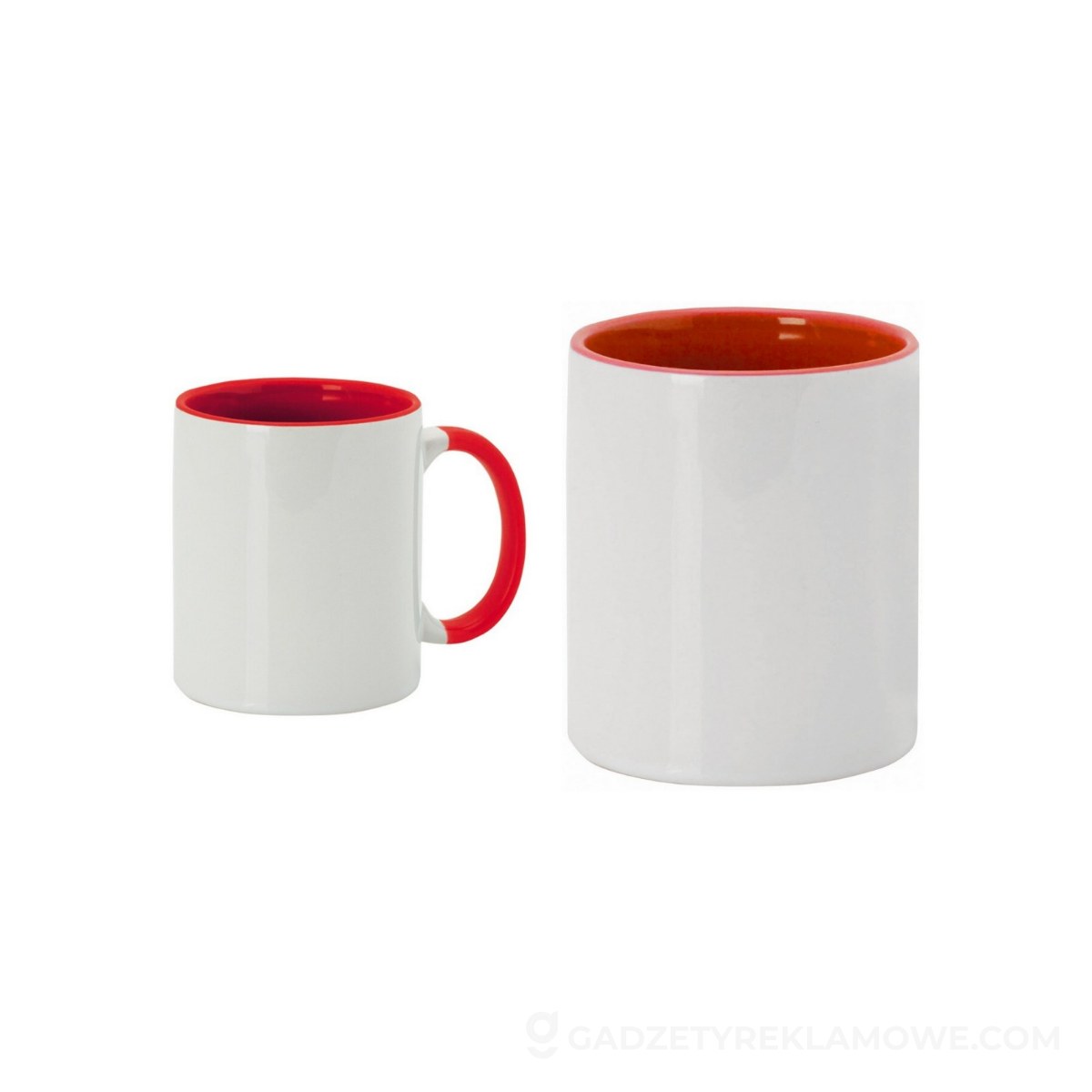 AXP-V9504-05-wariantu-watermark Kubek ceramiczny 350 ml do sublimacji - czerwony