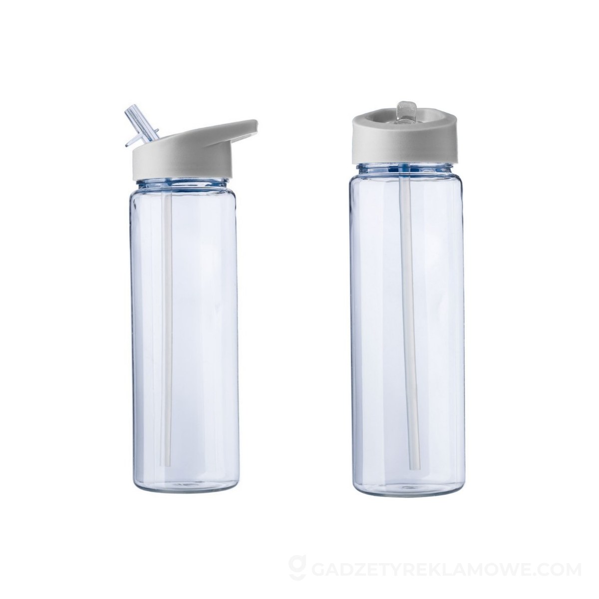Butelka sportowa rPET 750 ml - biała