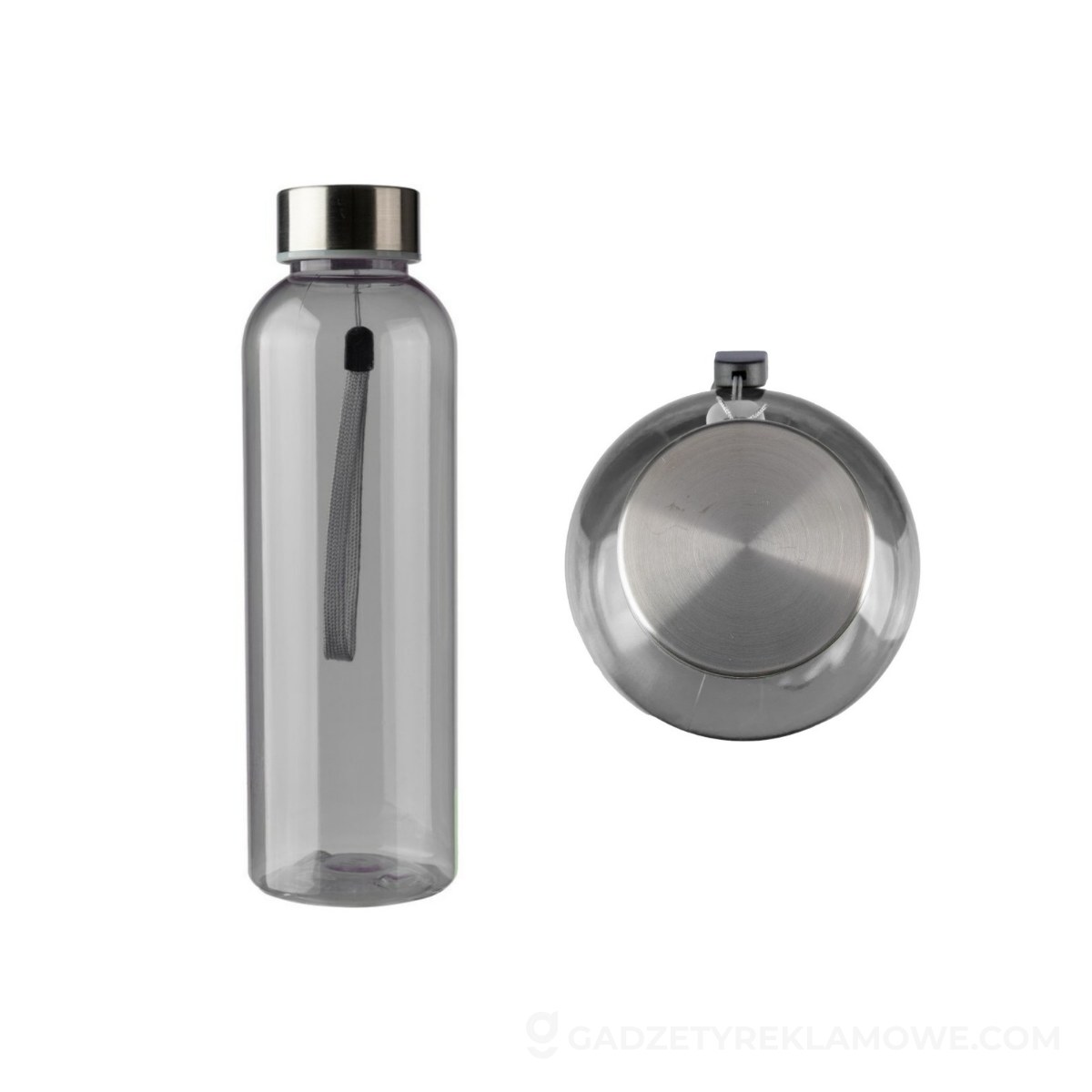Butelka sportowa RPET 500 ml - czarna