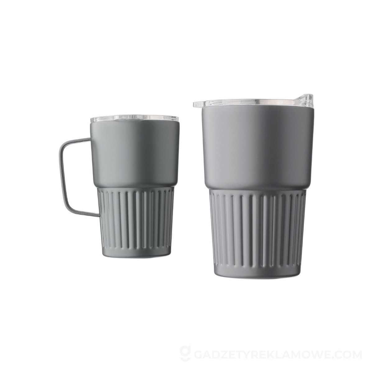 Kubek termiczny 450 ml - grafitowy