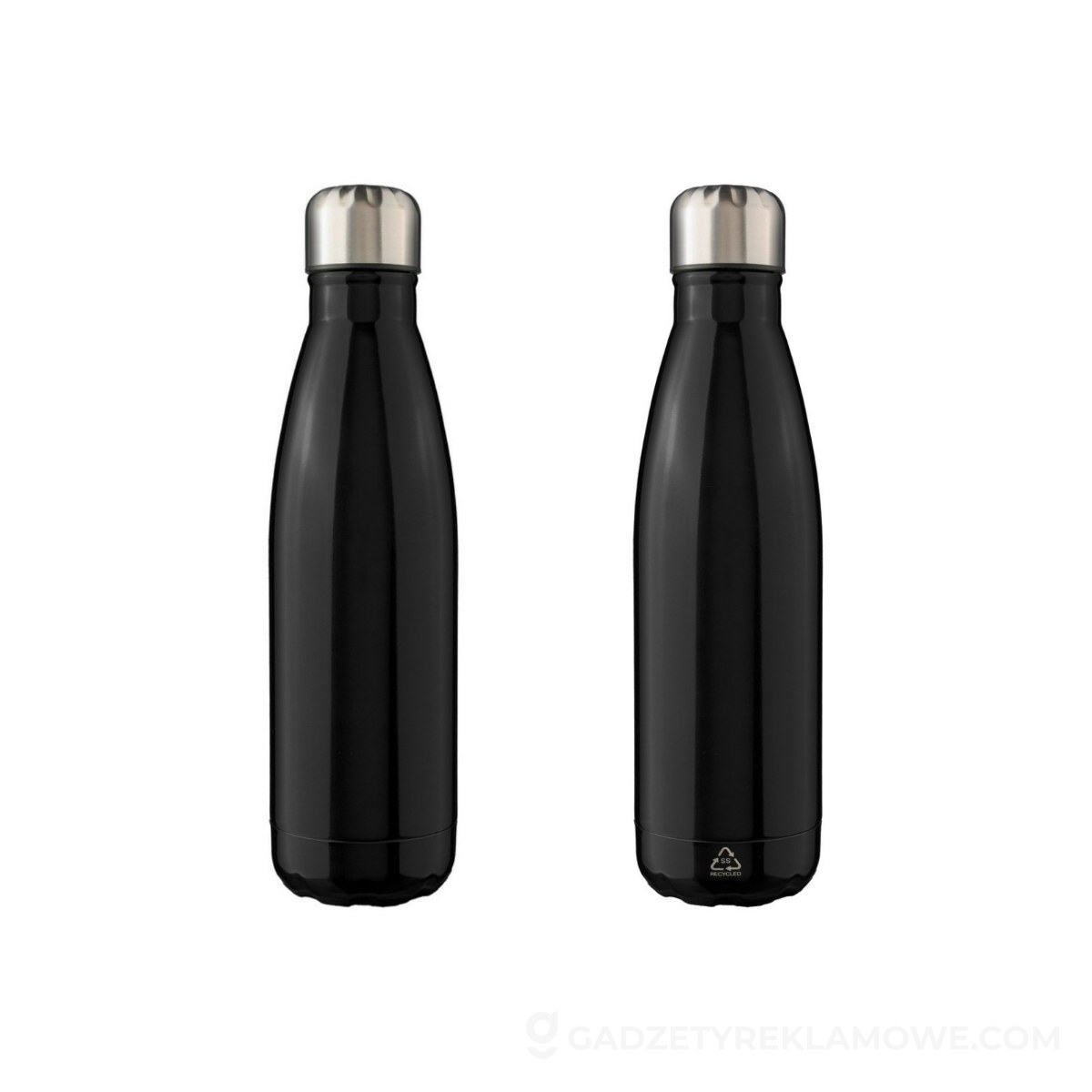 Butelka sportowa 650 ml - czarna