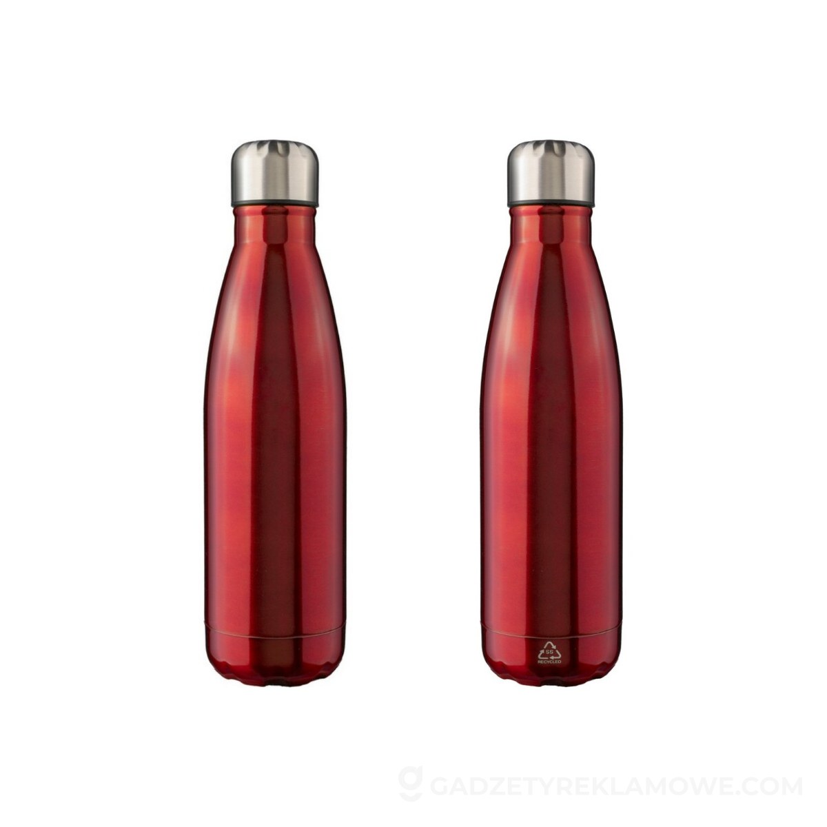 Butelka sportowa 650 ml - czerwona