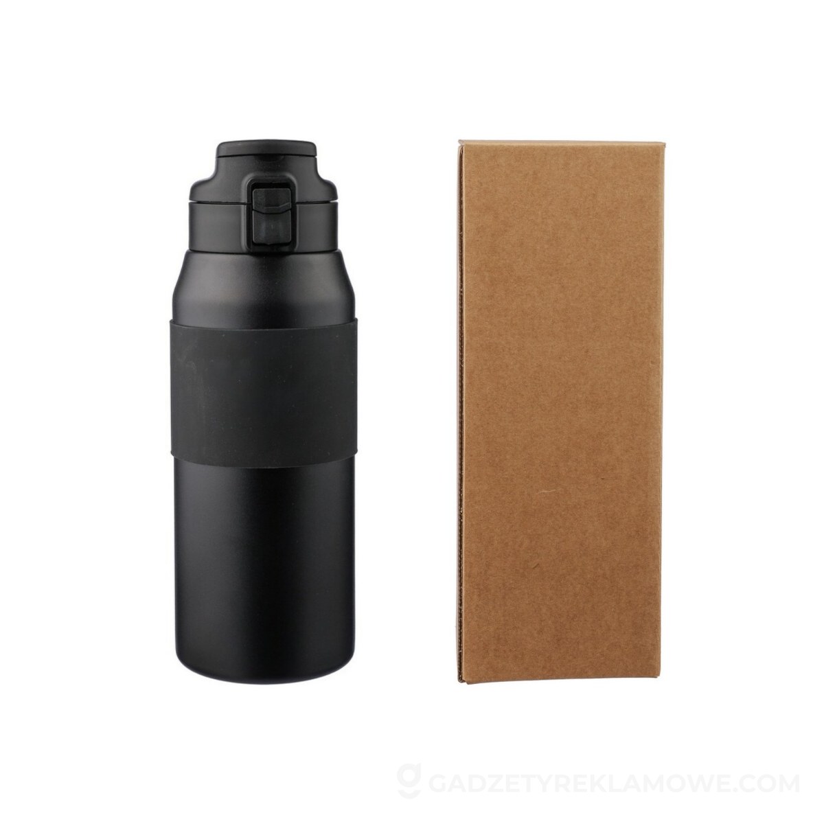 Butelka termiczna 800 ml - czarna