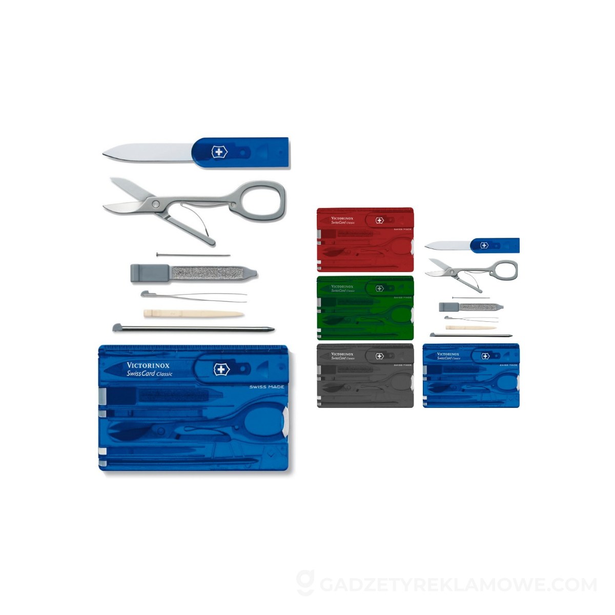 Narzędzie wielofunkcyjne Victorinox SwissCard Classic - niebieskie
