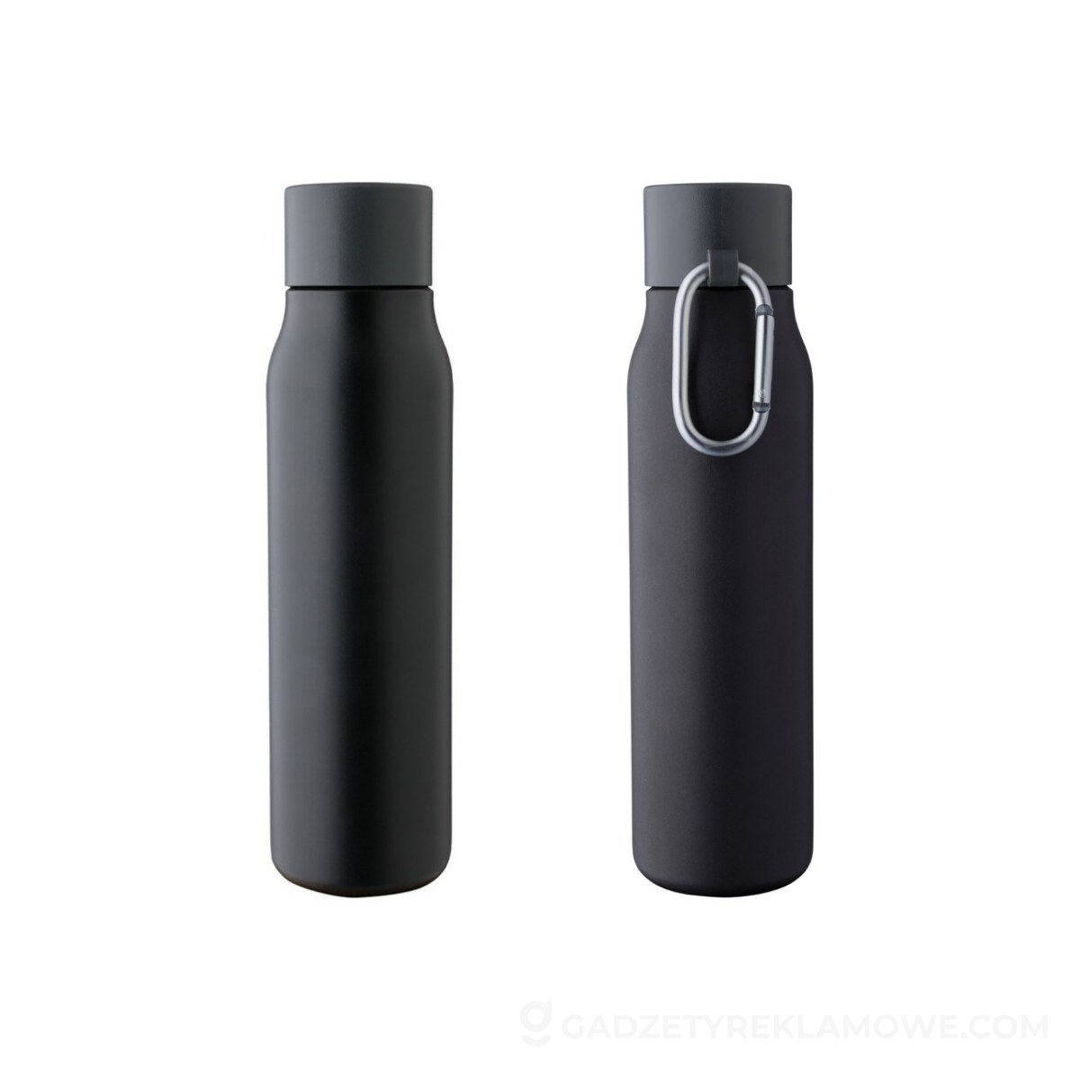 Butelka termiczna 600 ml - czarna
