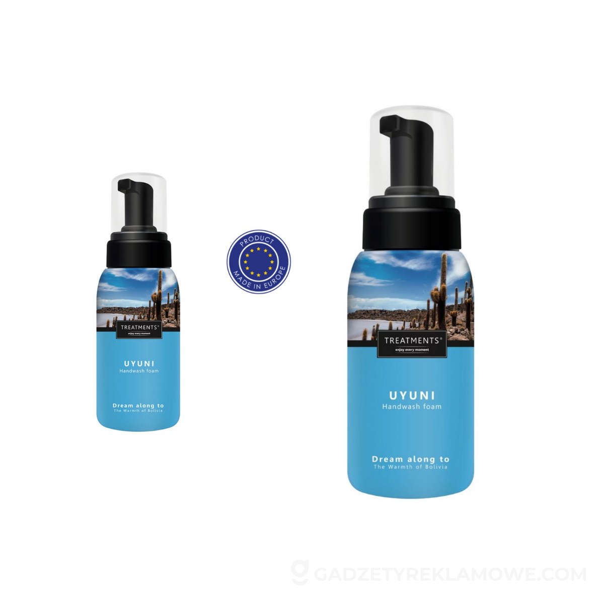 Pianka do mycia rąk TREATMENTS - niebieska