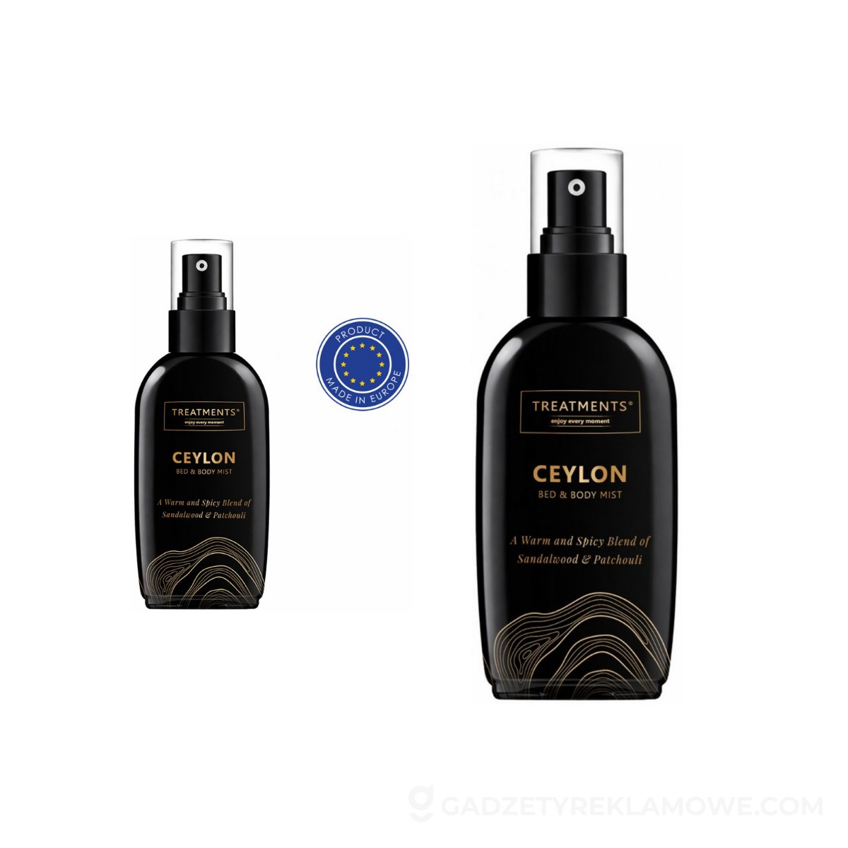 Mgiełka do ciała i pościeli TREATMENTS - czarna