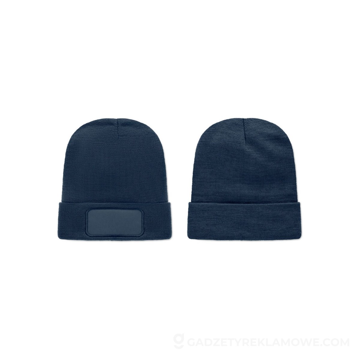 Gadżety reklamowe Siedlce 11 Czapka unisex poliester RPET CAPNIT - ciemnogranatowa