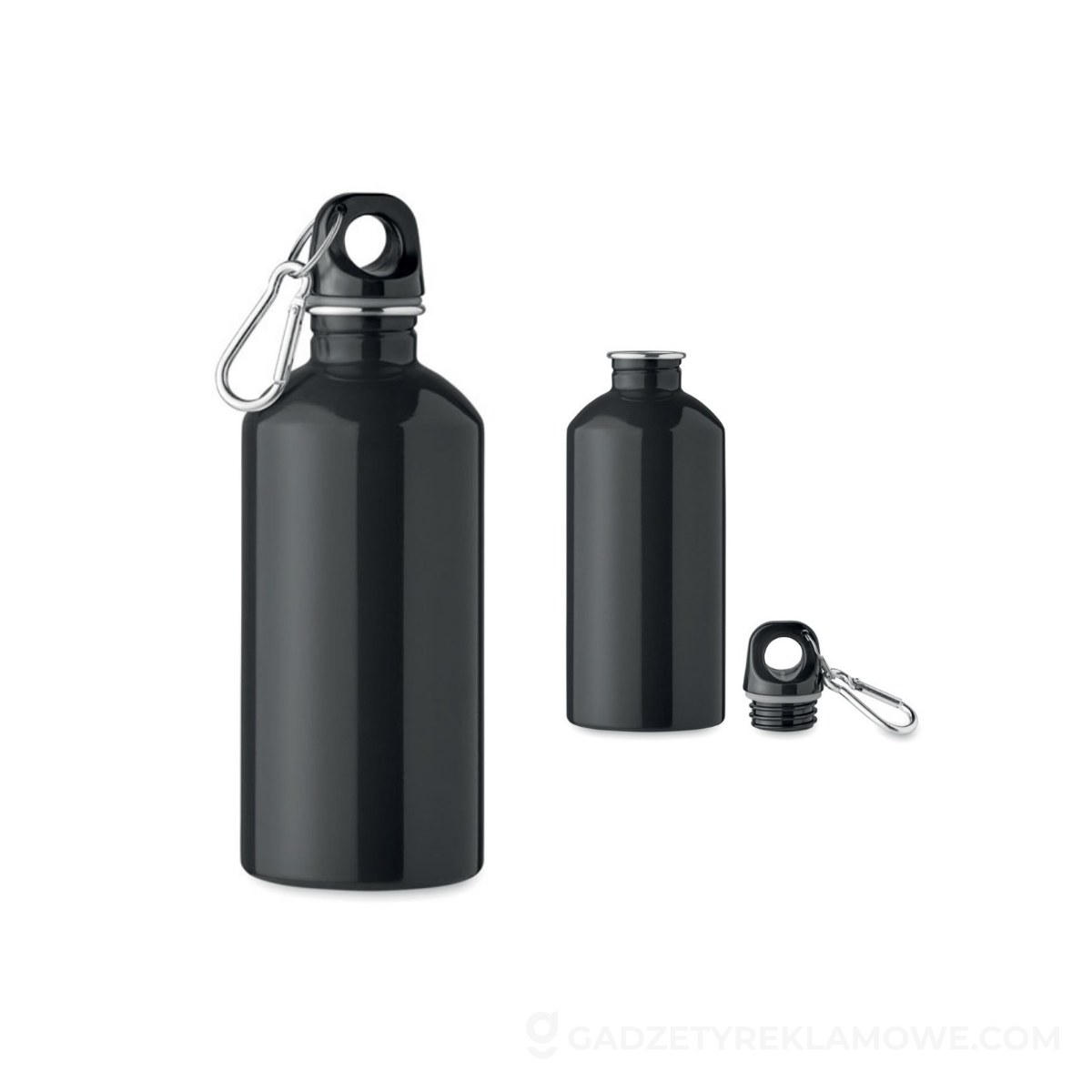 Butelka z pojedynczą 500ml REMID MOSS - czarna