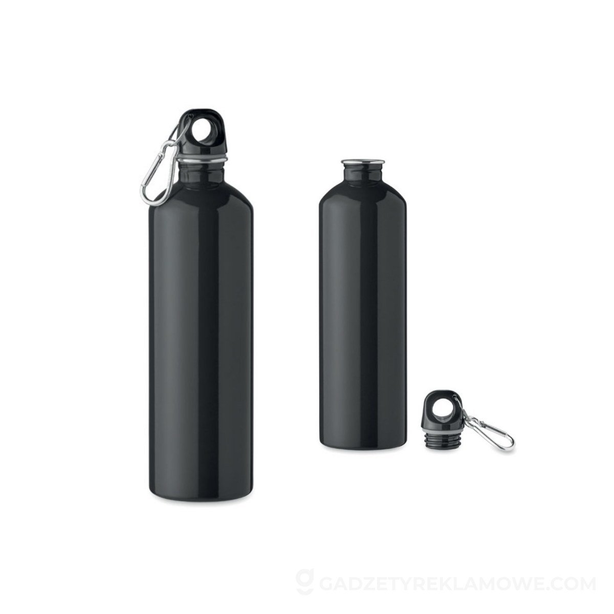 Butelka z pojedynczą 750ml REBIG MOSS - czarna