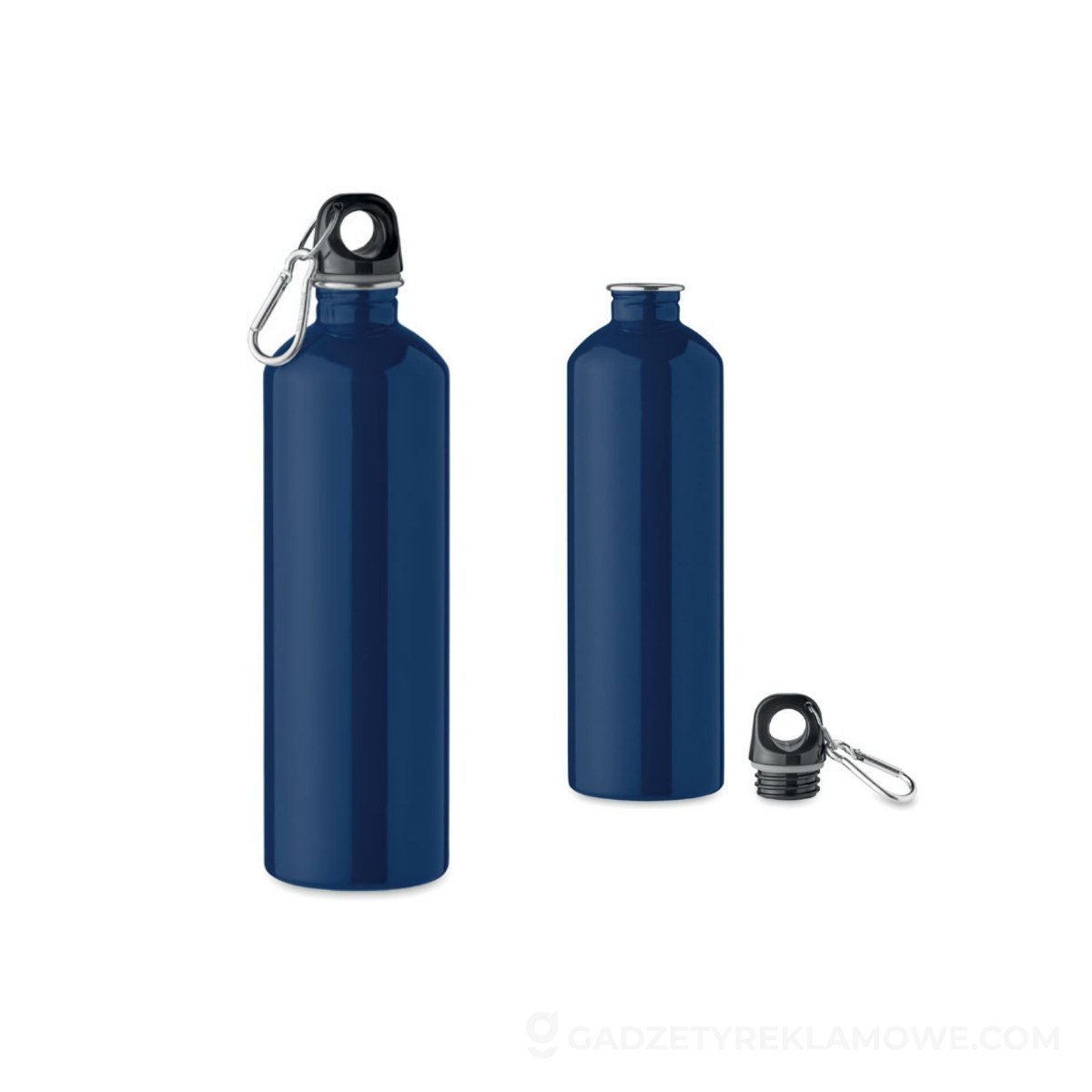 Butelka z pojedynczą 750ml REBIG MOSS - ciemnogranatowa