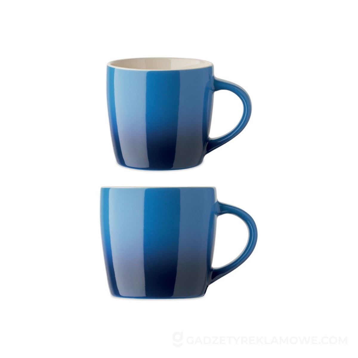 Kubek ceramiczny 300 ml Peze - niebieski