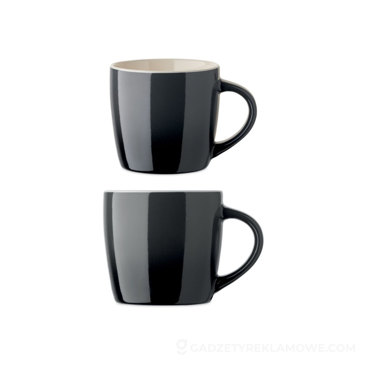 Kubek ceramiczny 300 ml Peze - kamiennoszary