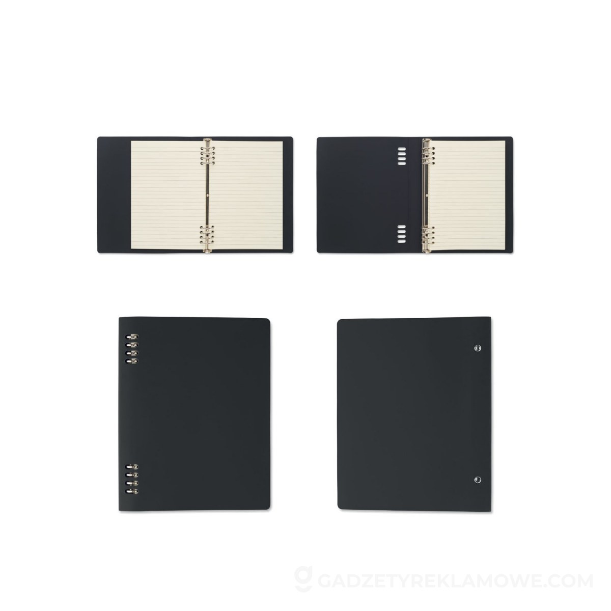 MO3102-03-wariantu-watermark Notatnik z PU Spirable A5 - czarny