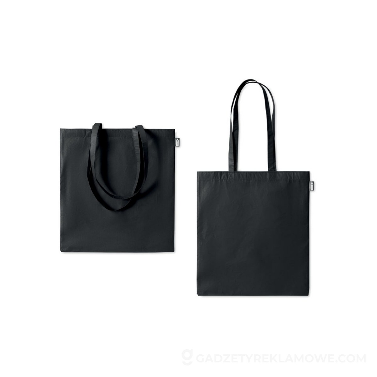 Torba na zakupy z RPET TOTE - czarna
