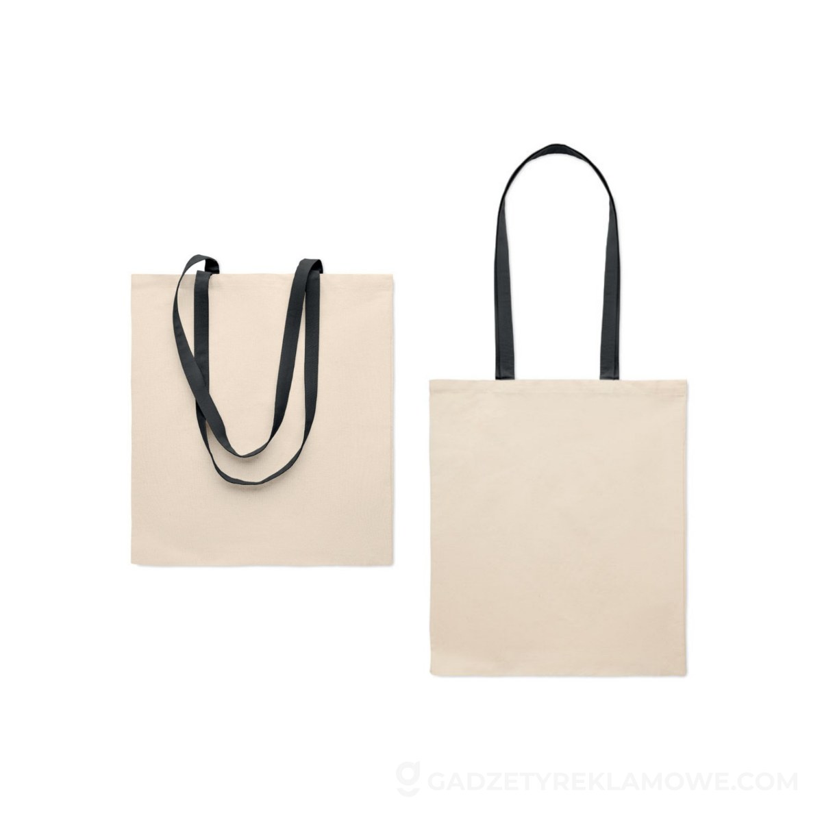 Torba na zakupy 140 gr/m² ZEVRA - czarna