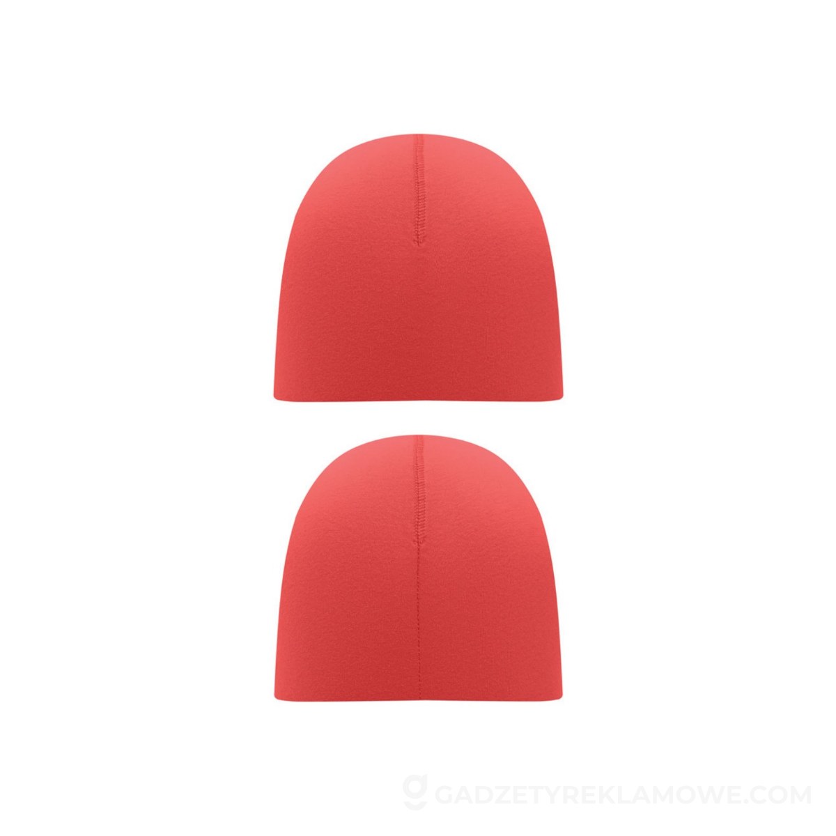Bawełniana czapka unisex LIGHTY - czerwona