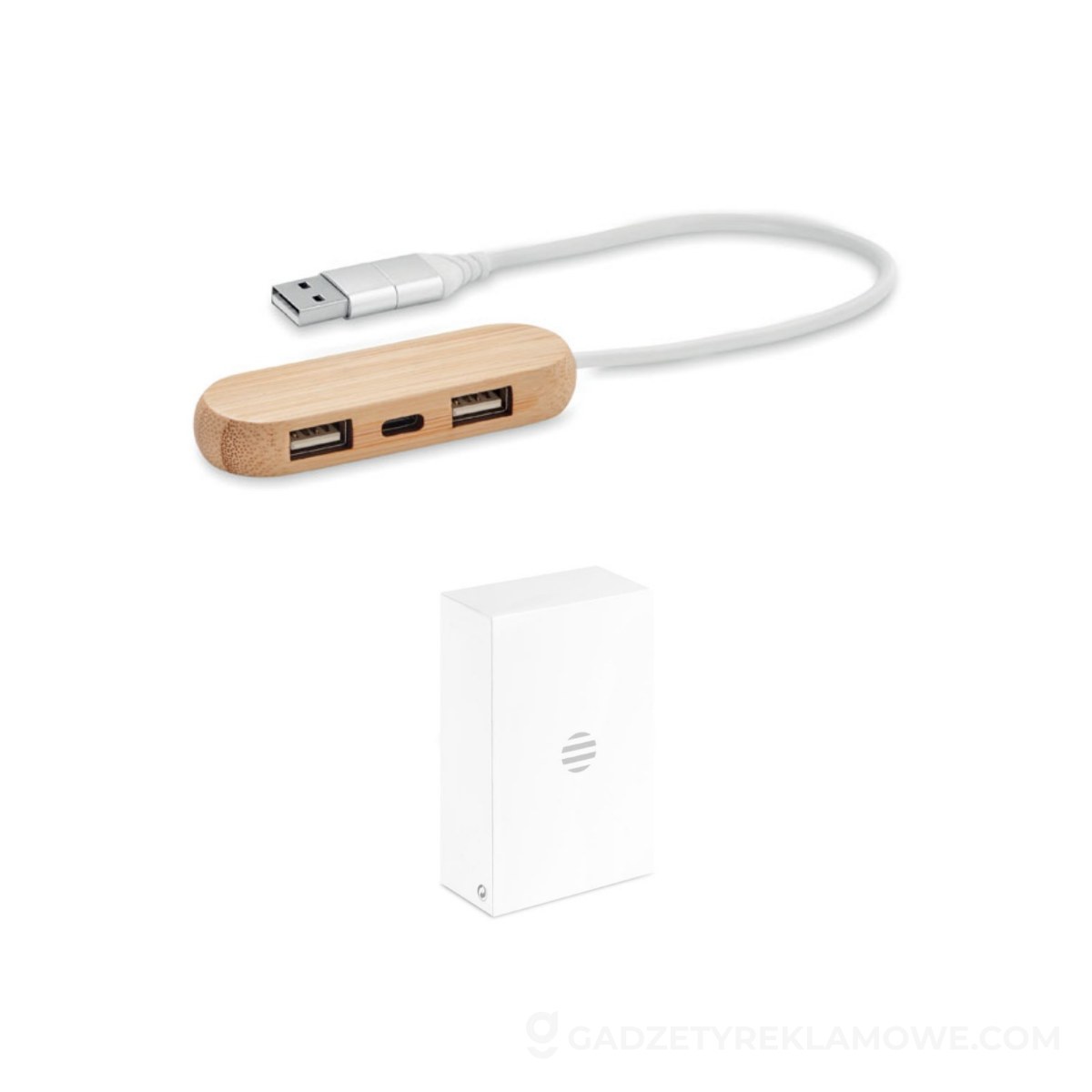 MO6848-40-wariantu-watermark hub USB z podwójnym wejściem VINA C - drewniany