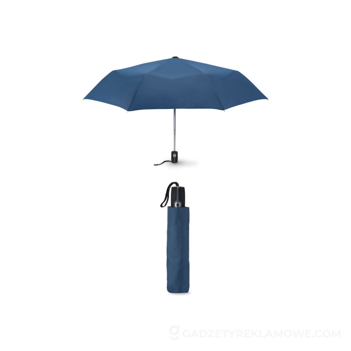 Gadżety reklamowe Piaseczno 5 Parasol automatyczny lux na si GENTLEMEN - niebieski