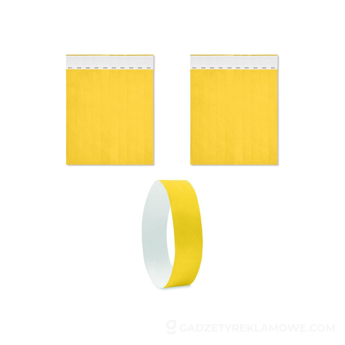 Opaska na rękę Tyvek® TYVEK - żółta