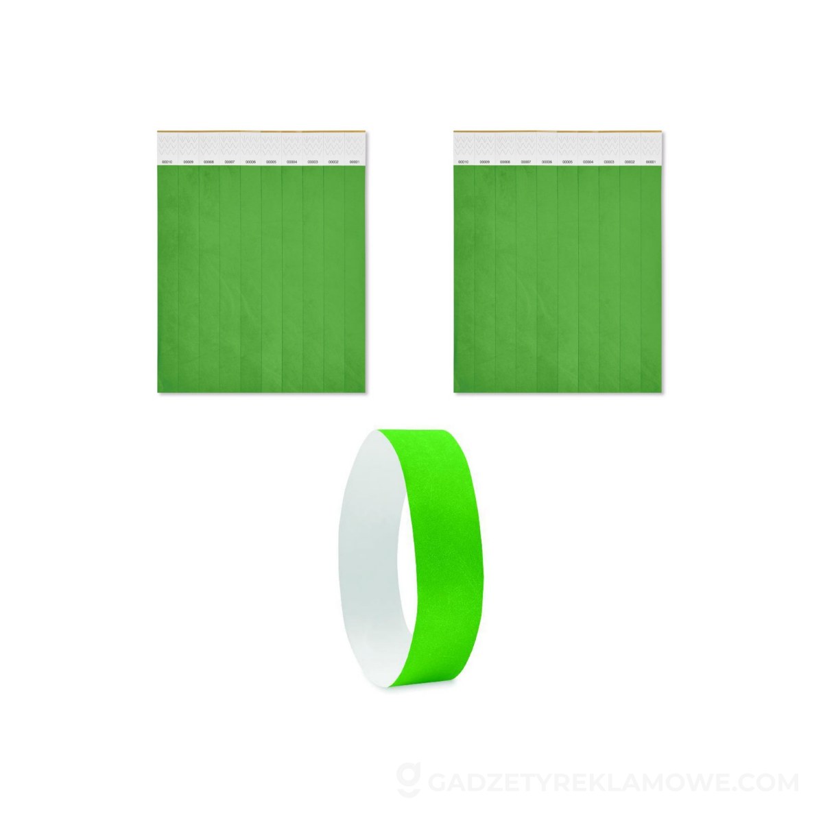 Opaska na rękę Tyvek® TYVEK - zielona
