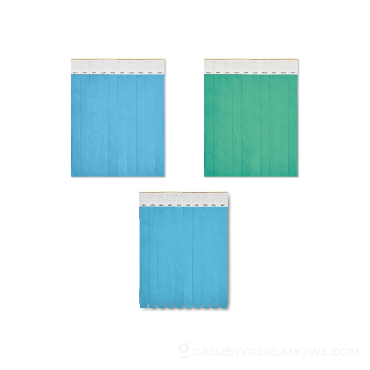 Opaska na rękę Tyvek® TYVEK - turkusowa