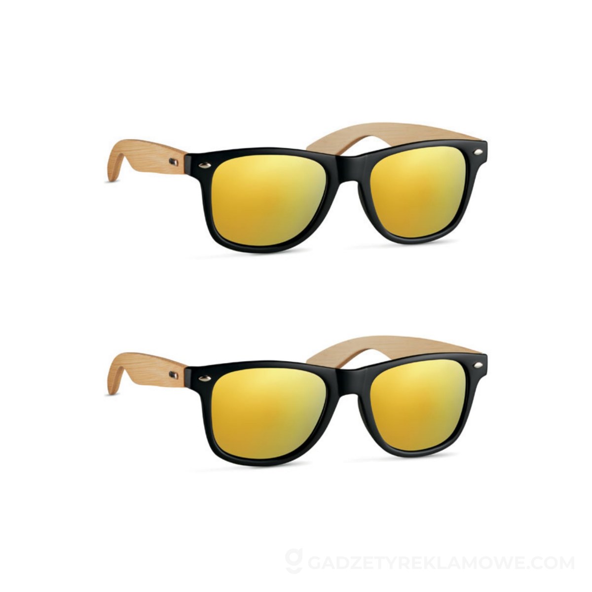 Okulary przeciwsłoneczne California Touch - żółte