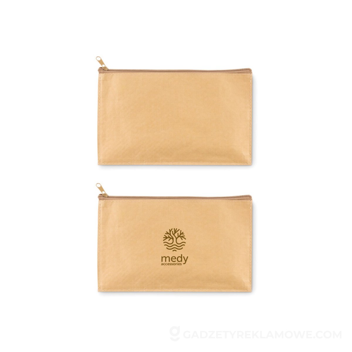 Piórnik z papieru FLAT CASE - beżowy