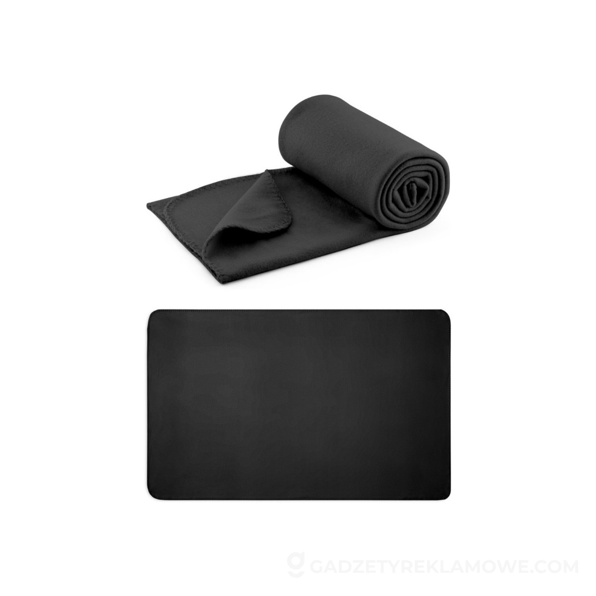 SULENA. Koc polarowy (180 g/m²) - Czarny