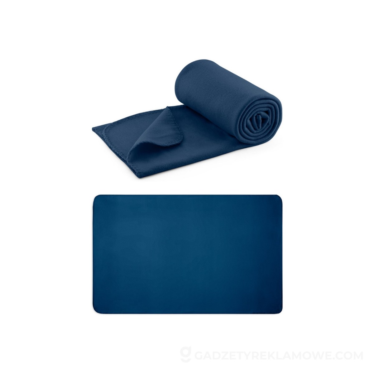 SULENA. Koc polarowy (180 g/m²) - granatowy
