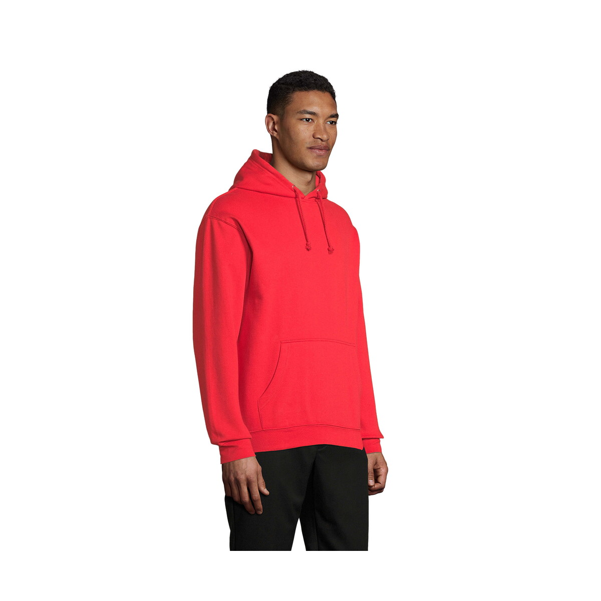 Bluzy z logo – condor uni bluza z kapturem condor – bright roja – xl s03815-bt-side CONDOR Uni Bluza z kapturem CONDOR - Bright Roja - XL s03815-bt-side