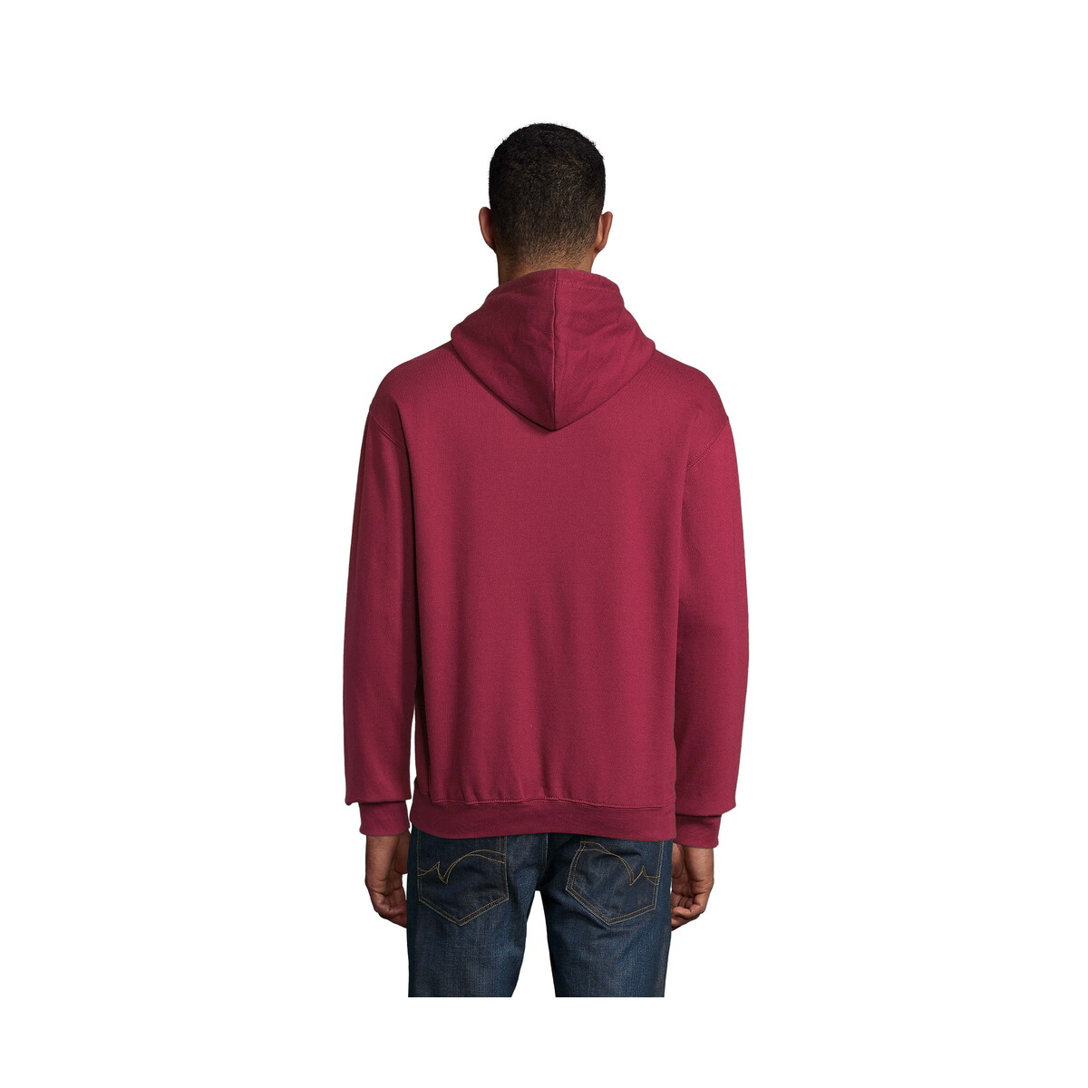 Bluzy z logo – condor uni bluza z kapturem condor – burgundowa – xxl s03815-bg-back CONDOR Uni Bluza z kapturem CONDOR - Burgundowa - XXL s03815-bg-back